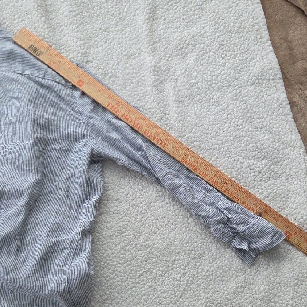 Quince 100% European Linen Long Sleeve Shirt Size Small - Picture 12 of 12